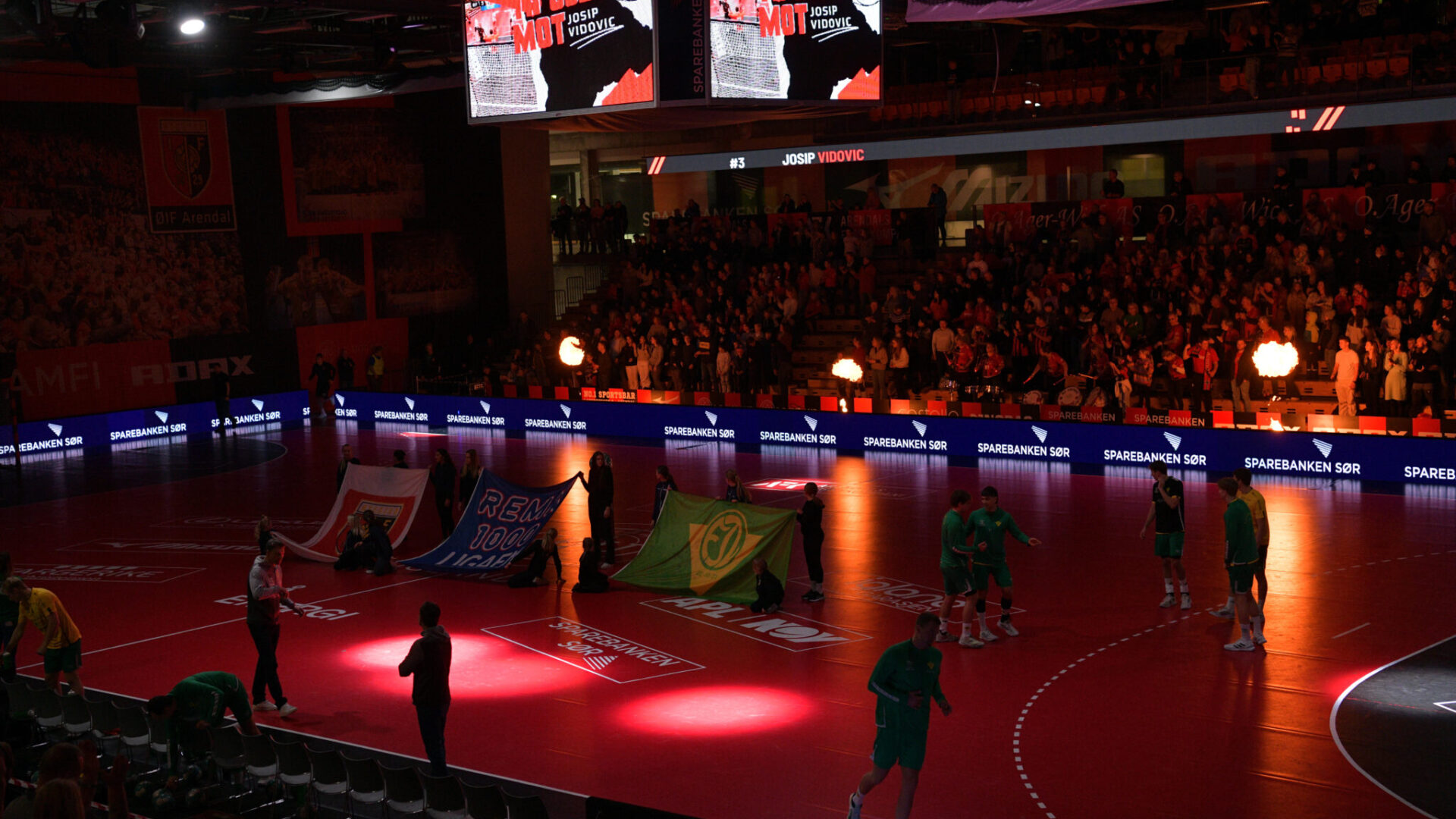 ØIF Arendal-Fjellhammer i Folkets Kamp. Rema 1000-ligaen herrer.