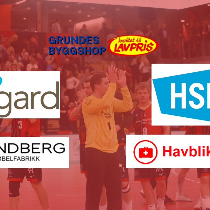 Gard, Grindberg, Grundes Byggshop, HSH og Havblikk Legesenter støtter ØIF Arendal